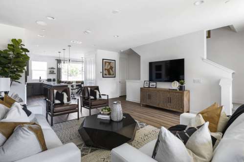 Plan 5 Model Home Living Room